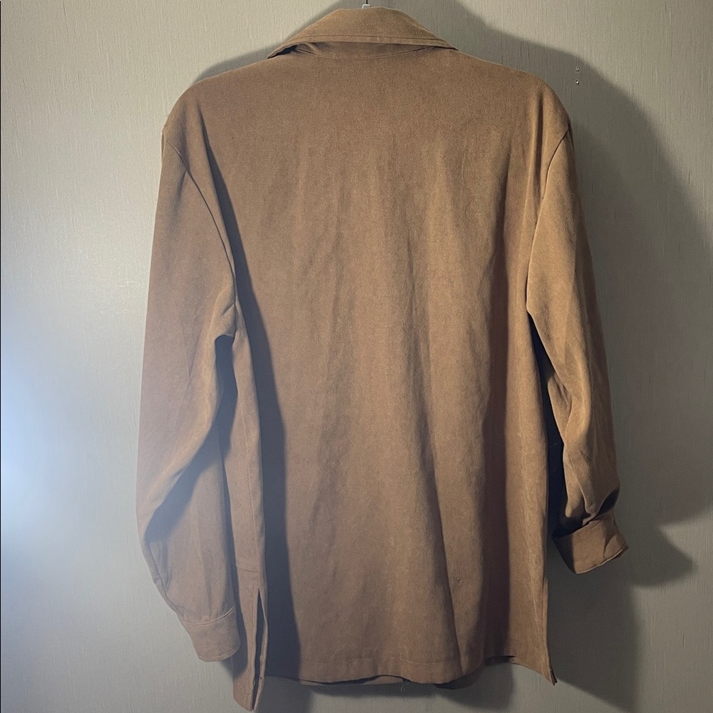 Brown Button Down Shirt - Picture 5 of 5